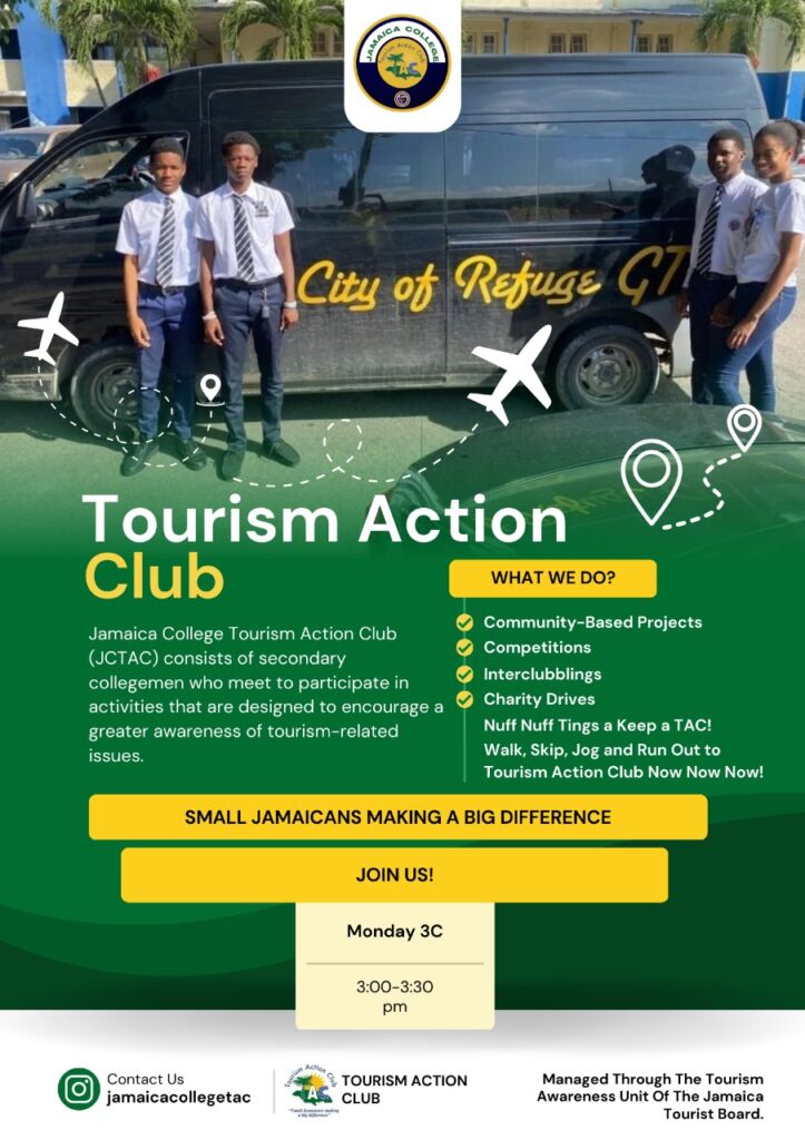 tourism club activities in college