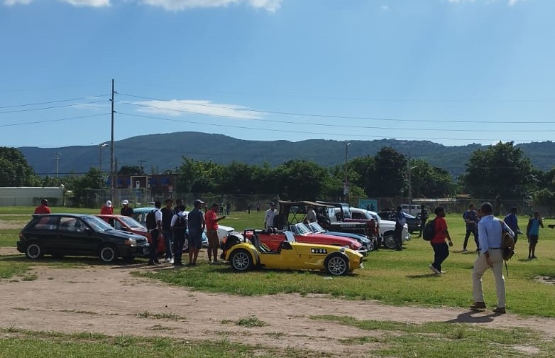 On the JC Jeans and Crocs the students and staff were surprised with a Street Xtream auto show